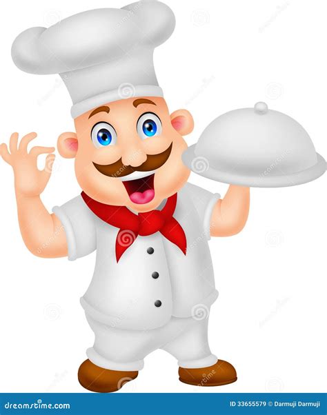 Cartoon Chef Character Royalty Free Stock Images - Image: 33655579