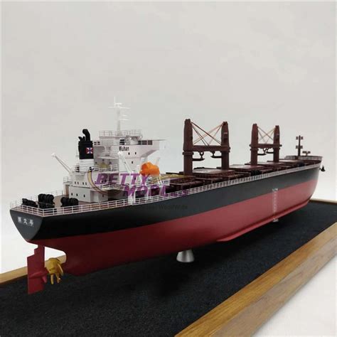 Large Scale Ocean Cargo Vessel Model Container Ship Boat Physical Model ...