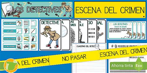 Juego de Rol: Los detectives (teacher made) - Twinkl