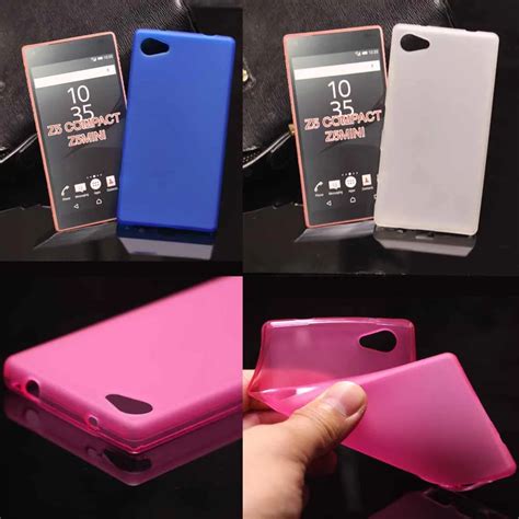 New Soft matte TPU Case for Sony Xperia Z5 Compact (4.6 inches) E5803 ...