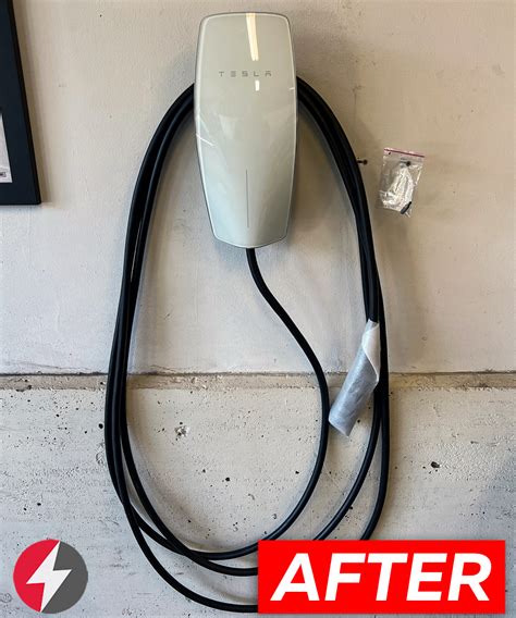 Tesla EV Charger Install in Redwood City, California