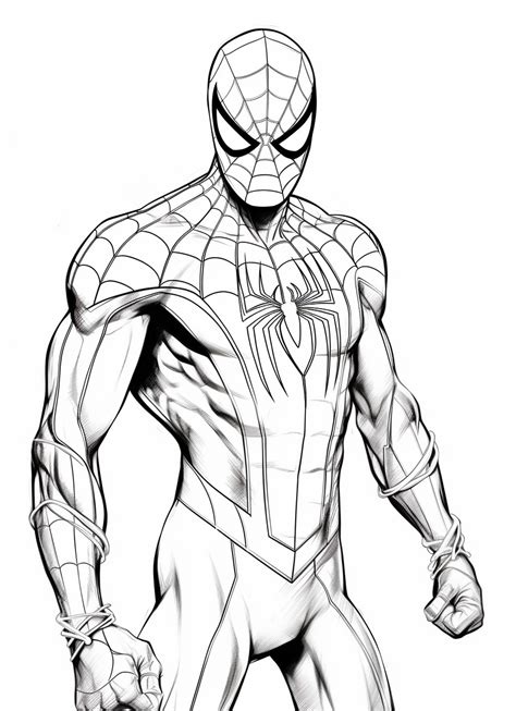 Spider-Man PS4 Coloring Pages - Coloring Nation