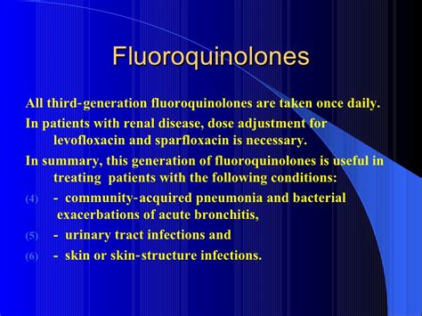 fluoroquinolones