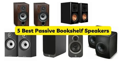 5 Best Passive Bookshelf Speakers - All For Turntables