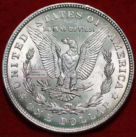 Uncirculated 1921 Silver Morgan Dollar