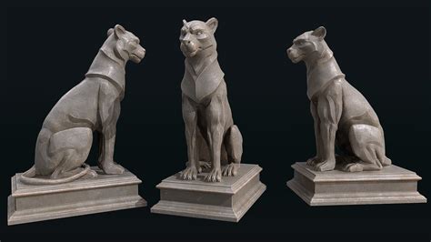 Animal Sculptures in Props - UE Marketplace