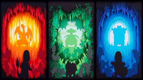 Wallpaper : pokemon, Charmander, Bulbasaur, Squirtle, starters 1920x1080 - karahela - 1734047 ...