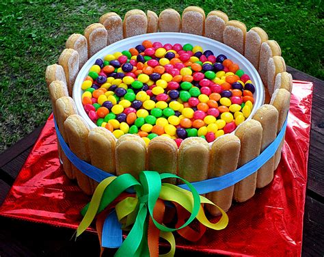 Skittles cake by AndromedaMithrim on DeviantArt