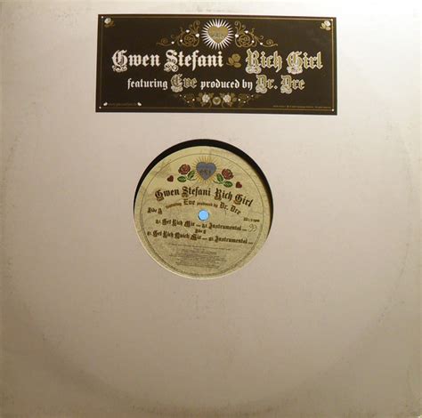 Gwen Stefani - Rich Girl (Vinyl, 12", 33 ⅓ RPM) | Discogs