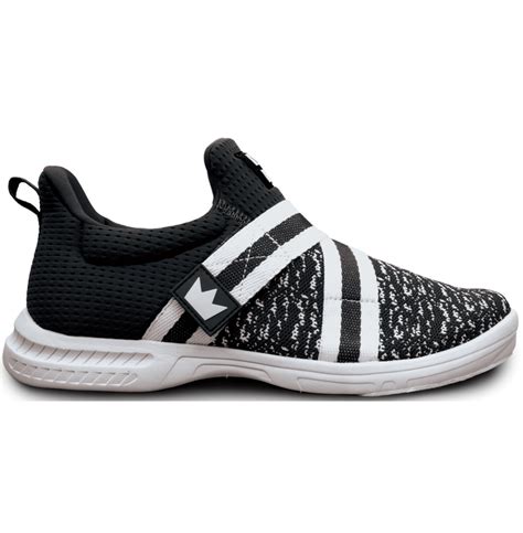 BRUNSWICK SHOES MEN SLINGSHOT VELCRO BLACK/WHITE