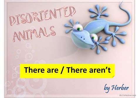 DISORIENTED ANIMALS general grammar…: English ESL powerpoints