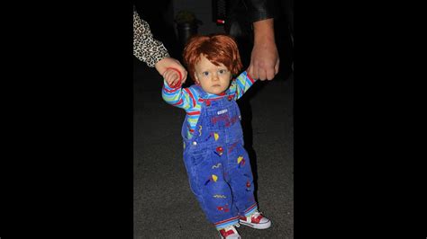 DIY Toddler Chucky Costume - YouTube