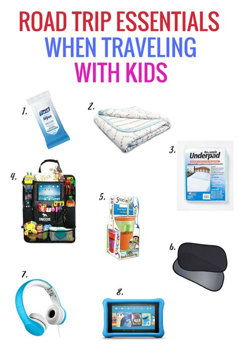 Road Trip Essentials When Traveling with Small Kids