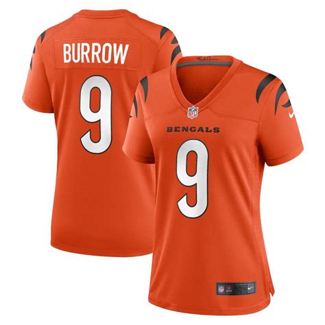 Women's Joe Burrow Cincinnati Bengals Womens Alternate Game Jersey ...