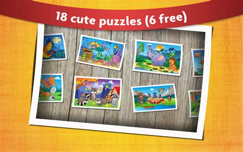 Amazon.com: Animals Jigsaw Puzzle Games for Kids - Fun and Educational ...