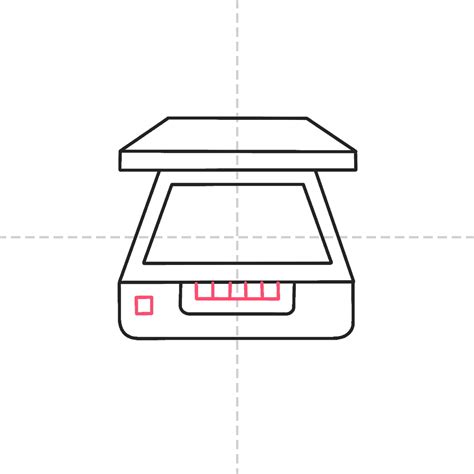 How To Draw A Scanner In (9) Easy Steps For Kids