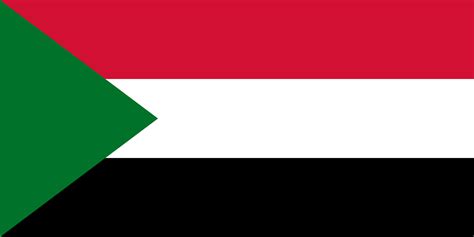 Flag of Sudan, North Africa | Sudan flag, Flags of the world, Flag