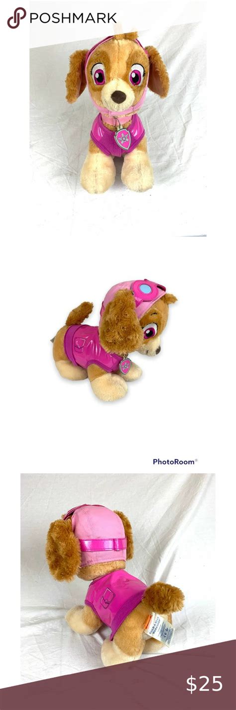 Build A Bear Skye Paw Patrol Puppy Dog 12" Plush Skye Paw Patrol, Build ...