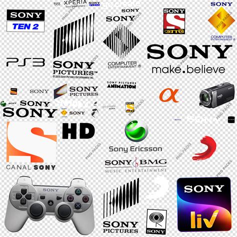 Sony White Logo Png