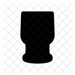 Ceramic vase Icon - Download in Glyph Style