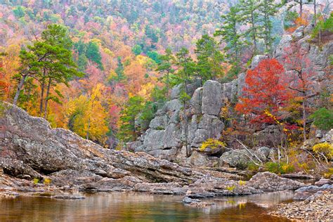 Winding Stairs | ©2011 William Dark; Little Missouri River, Ouachita National Forest, Arkansas ...