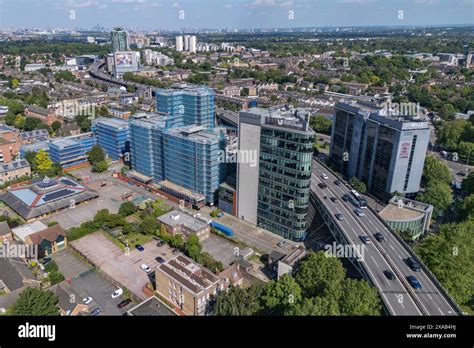 Aerial view of the University of West London Brentford campus, Brentford, UK Stock Photo - Alamy