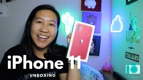 Unboxing the iPhone 11 RED - YouTube