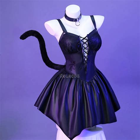 Halloween Cat Girl Cosplay Costume