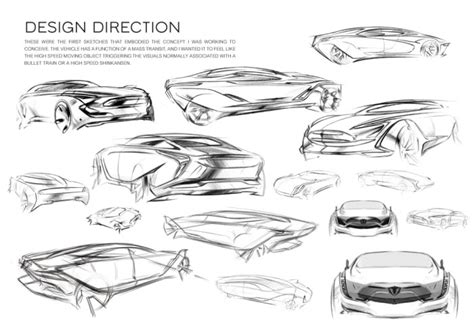 Tesla Current Concept Design Sketches - Car Body Design