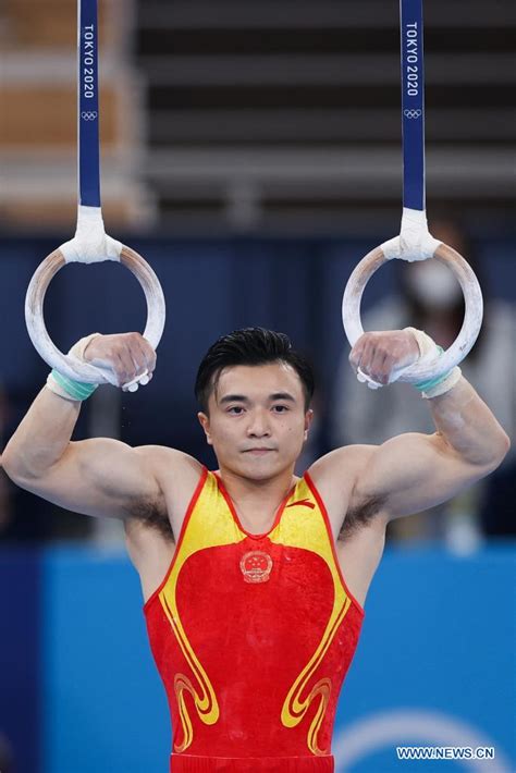 China's gymnasts finish 1-2 in men's rings at Tokyo Olympics - Xinhua | English.news.cn