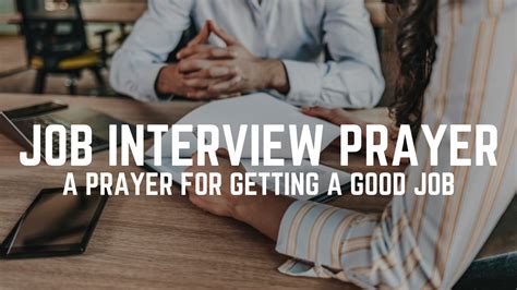 Prayer For Job Interview | Prayer For Job Interview Success