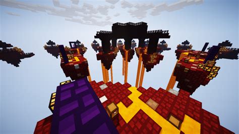 Nether (Simple SkyWars map PVP) Minecraft Map