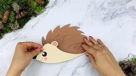 Printable Hedgehog Template