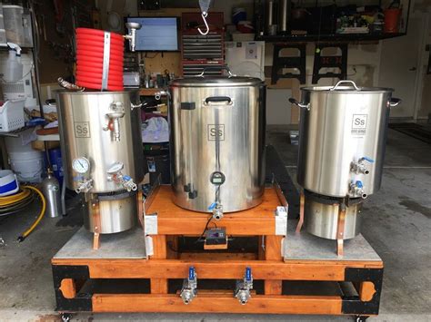 Click this image to show the full-size version. | Home brewing beer, Brewing, Brew stand