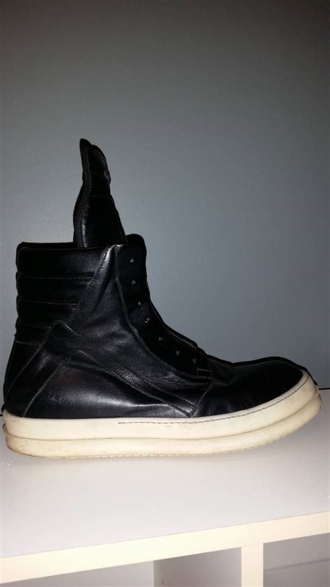 Rick Owens Geobaskets | Grailed