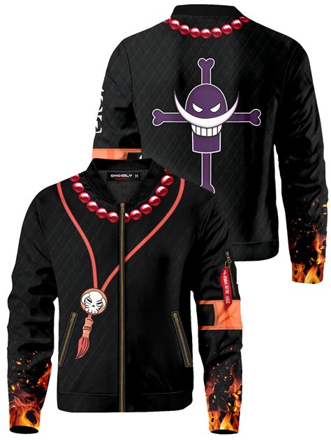 Fandomaniax- Fire Fist Cosplay Bomber Jacket