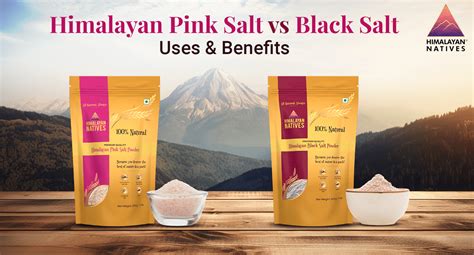 Himalayan Pink Salt vs Black Salt: Uses & Benefits | Himalayan Natives