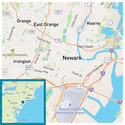 Newark, New Jersey Climate Change Risks and Hazards: Precipitation, Heat / ClimateCheck