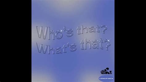 Niko B - Who's That What's That (INSTRUMENTAL) - YouTube