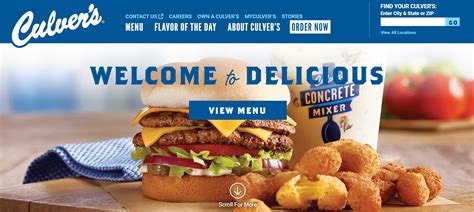 Culver's Menu & Prices