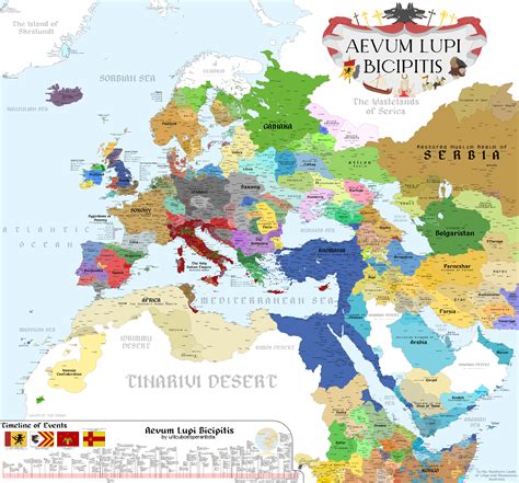 The Realms of a different Europe in 1315 - Aevum Lupi Bicipitis : r ...