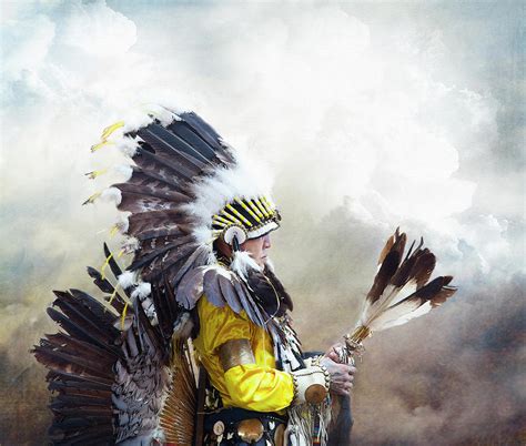 First Nations Chief Photograph by Theresa Tahara - Pixels