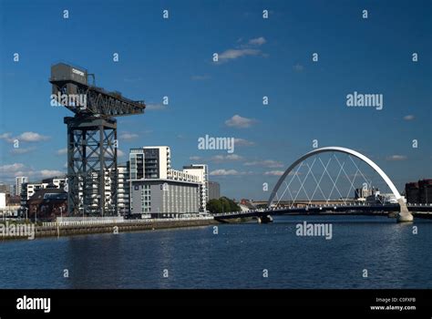 Glasgow at the River Clyde Stock Photo - Alamy