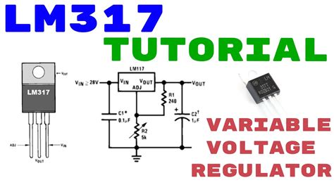 LM317 VOLTAGE REGULATOR Tutorial How To Use? Pinout, 55% OFF