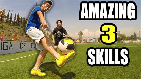 Learn Amazing Football Skills TUTORIAL - Neymar/Ronaldo SKILLS - YouTube