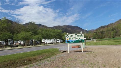 Cross Creek RV Park Maggie Valley NC - YouTube