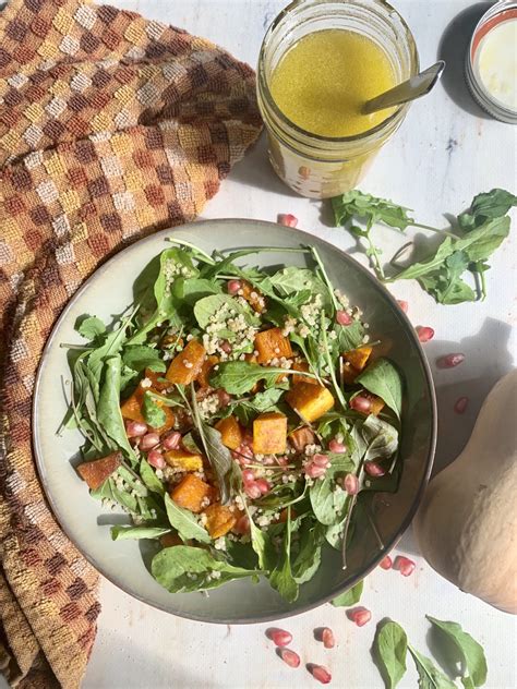 Honeynut Squash and Quinoa Salad with Apple Cider Vinaigrette - Big Delicious Life