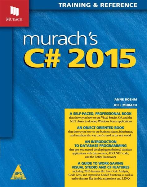 Book Title: Murach's C# 2015 Author's: Anne Bohem | Joel Murach ...