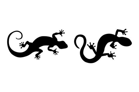 Lizard Silhouettes