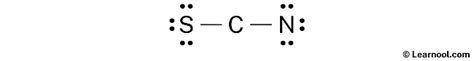 SCN- Lewis structure - Learnool